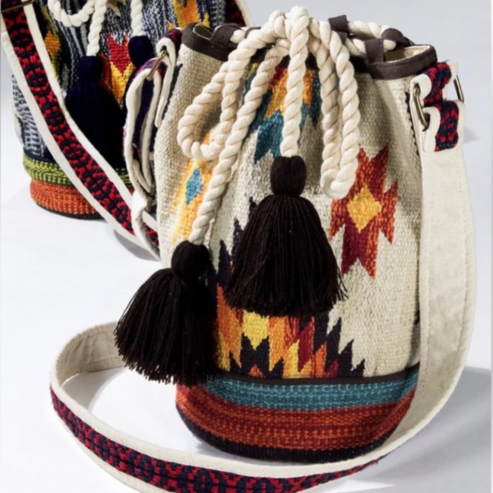 Handmade Luxury Boho Bucket Bag ~ Excellent Quality